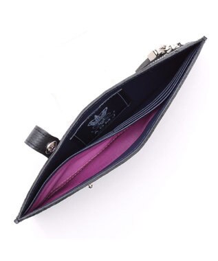 A.D.M.J. 【牛革】モーツァルト　スリムウォレット BLACK