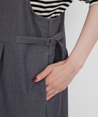 AMERICAN HOLIC イージーケアキャミサロペット Gray Mixture