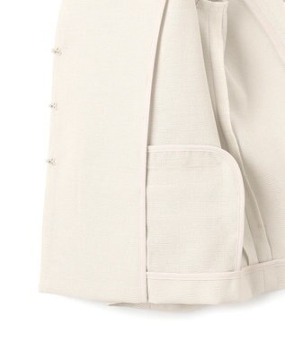 TOCCA 【消臭】BRIGHT LUMINOUS 七分袖ジャケット ベージュ系