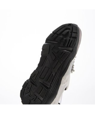 MODE ET JACOMO <carino>ビジューバックル厚底スニーカー ホワイト