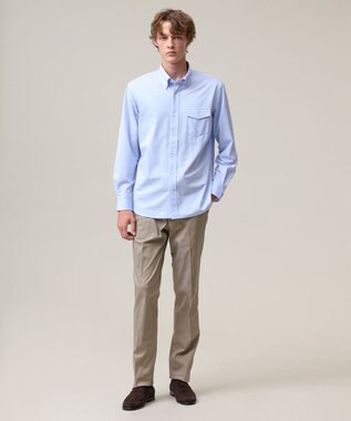 J.PRESS MEN 【KANEMASA JERSEY】ボタンダウン シャツ サックスブルー系