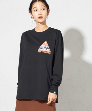 SHARE PARK LADIES 【UNISEX】UVカット アートコラボロングTシャツ〈CAMP〉（S・Mサイズ） ブラック
