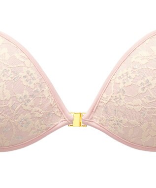 BRADELIS New York 【NuBra / ボリュームアップ】パテッドヌーブラ リリウム  蒸れにくい バックレス コレクション デザインヌーブラ 正規品 ピンク