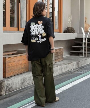 WEGO 別注BENDAVISIプランプロゴT（SS） ブラック