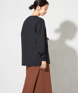 SHARE PARK LADIES 【UNISEX】UVカット アートコラボロングTシャツ〈CAMP〉（S・Mサイズ） ブラック