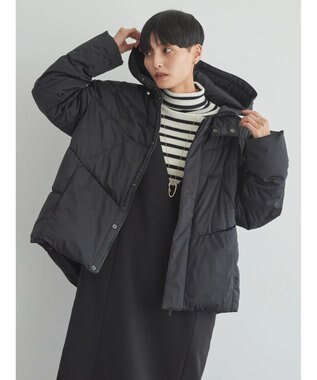 AMERICAN HOLIC キルポカカラフルポケッタブルフードコート Black