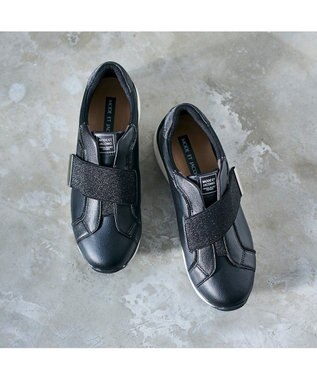 MODE ET JACOMO <MODE ET JACOMO>きれいめ厚底ベルクロスニーカー