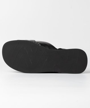 BONTRE 【BONTRE/ボントレ】パフィーストラップサンダル/40352-US ブラック