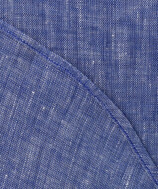 JOSEPH ABBOUD 【キングサイズ・麻100％・軽い・涼しい】モイスチャーリネン シャツ ブルー系