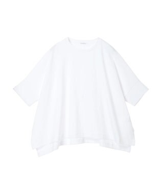 AMERICAN HOLIC 接触冷感ポンチョシルエットポンチプルオーバー Off White