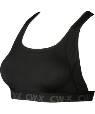 CW-X 【WOMEN】 スポーツブラ 5方向 吸汗速乾（前身頃） HTY128 /ワコール ブラック