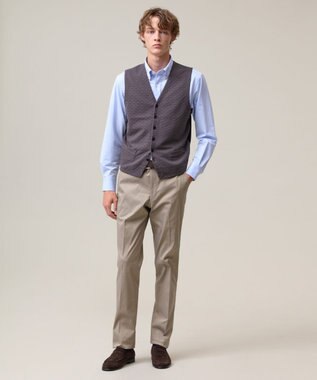 J.PRESS MEN 【KANEMASA JERSEY】ボタンダウン シャツ サックスブルー系