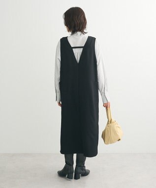 Green Parks 前後２ＷＡＹハーフＺＩＰジャンパースカート Black