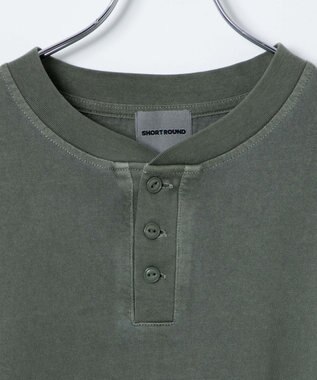 WEGO 【ユニセックス着用ITEM】HENRYNECK　T カーキ