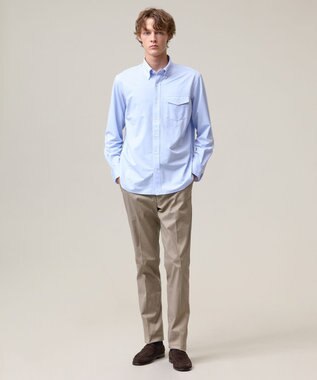 J.PRESS MEN 【KANEMASA JERSEY】ボタンダウン シャツ サックスブルー系