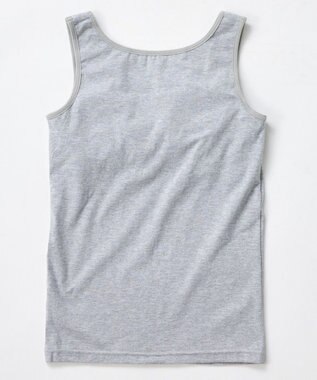 BEAMS SCHOOL カップ付タンクトップ 杢グレー