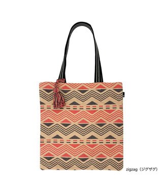 ROOTOTE 1240【A4サイズ収納】LT.アーキャトル.エスニックパターン-A 02：ジグザグ