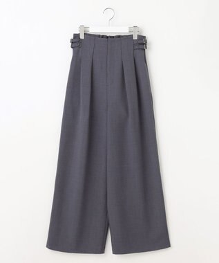 Feroux 【ONWARD CROSSET MAG掲載・2WAY】サイドストラップ パンツ ネイビー系