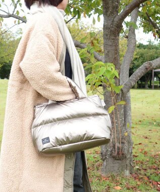 ROOTOTE 1472【温活＆軽量】LT.フェザールー.デリ.マテリアル-A 01：ラメブラック