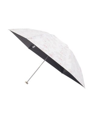 MOONBAT 【 遮光率100％/遮熱/UV/軽量】MACKINTOSH PHILOSOPHY(マッキントッシュフィロソフィー)晴雨兼用日傘 ドローイングフラワー Barbrella バーブレラ 折りたたみ傘 フワクール生地使用 ペールピンク