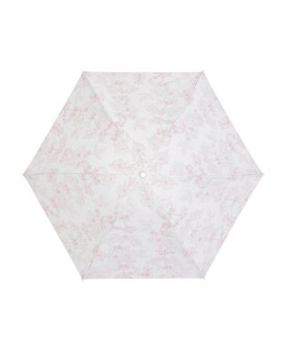 MOONBAT 【 遮光率100％/遮熱/UV/軽量】MACKINTOSH PHILOSOPHY(マッキントッシュフィロソフィー)晴雨兼用日傘 ドローイングフラワー Barbrella バーブレラ 折りたたみ傘 フワクール生地使用 ペールピンク