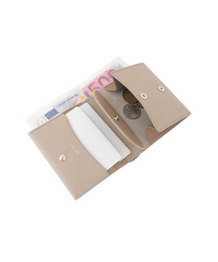 genten パルマ 2つ折り財布 サンドグレー