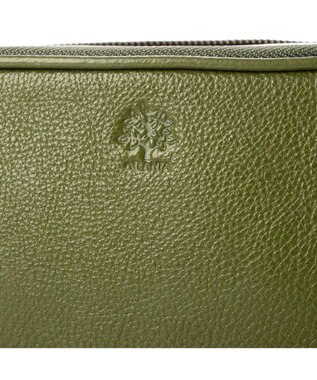 UNBILLION アトランタ ATLANTA / 牛革BOX型ウォレットショルダー グリーン