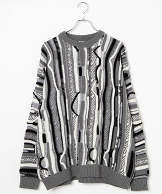 WEGO 3Dニットプルオーバー ホワイト