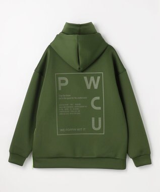 PW CIRCULUS 2025 NEW！【MEN】デタッチャブルフーディ ゴルフ カーキ系