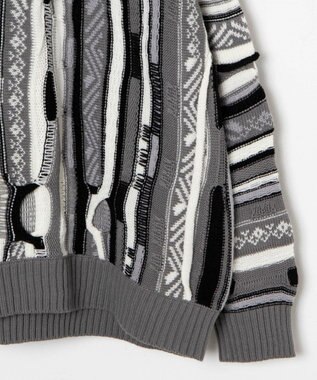 WEGO 3Dニットプルオーバー ホワイト