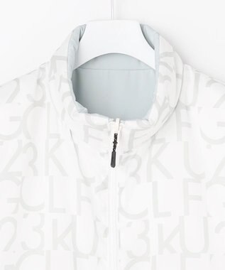 23区GOLF 【MEN】中綿リバーシブルベスト ライトグレー系