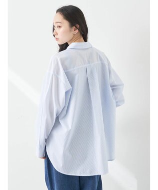 earth music&ecology ＴＲキュプラレギュラーシャツ Off White