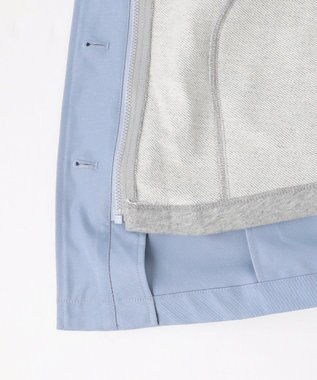 組曲 KIDS 【150-170㎝】3Way アウター サックス×グレー