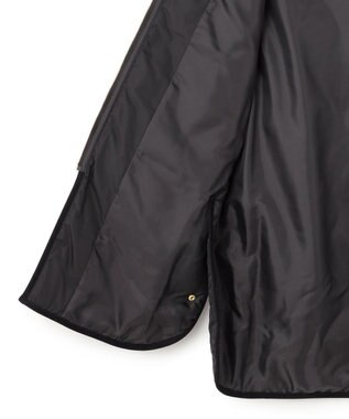 23区 L 【撥水加工】中綿 パディング ジレ ブラック系