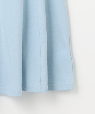 ANY KIDS ひんやりクール カットソーワンピース サックスブルー