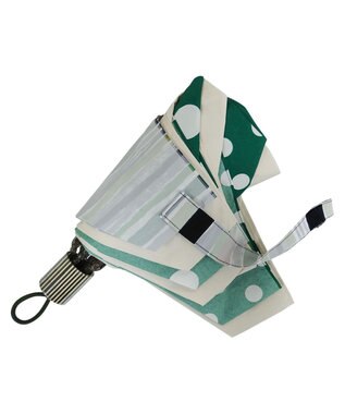 +RING 【UVカット90%以上】【数量限定】レディース向け 晴雨兼用 折傘 GRN T1167 緑