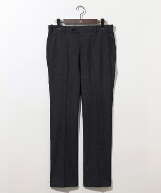 JOSEPH ABBOUD 清涼感【ウエストも伸びる!/弱撥水/イージーケア/軽量/ストレッチ】クールピケ パンツ ネイビー系