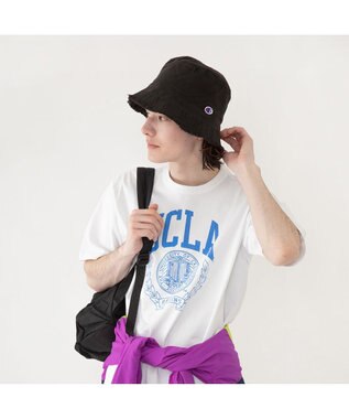 林八百吉商店 Champion　フリンジスリットチューリップハット ブラック