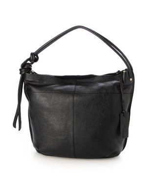 UNBILLION アトランタ ATLANTA / 牛革ロープハンドル2wayショルダーL ブラック