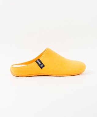 BONTRE 【VERBENAS/ベルベナス】フェルトスリッパ/YORK F PET イエロー