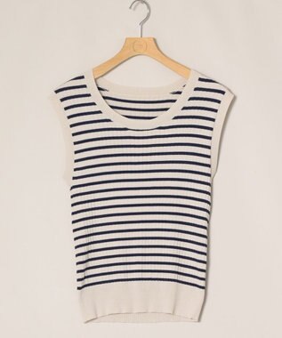 ONWARD Reuse Park 【組曲】ニット春夏 ネイビー