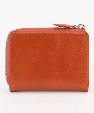 UNBILLION Otias オイルカウレザーL字ZIPミドルウォレット オレンジ