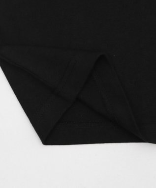 WEGO 【ユニセックス着用ITEM】アクセ付きストレートロゴT（SS） ブラック