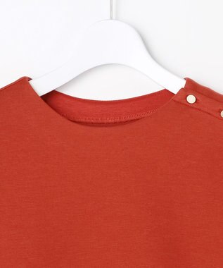 J.PRESS LADIES ダンボールジャージー プルオーバー オレンジ系