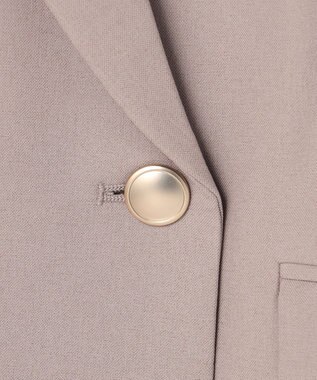 ANY SIS L スマートビューティストレッチテーラード ジャケット グレージュ