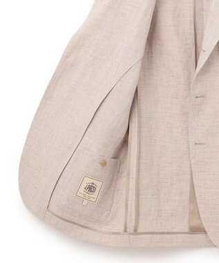 J.PRESS MEN リネンキャンブリック ジャケット アイボリー系