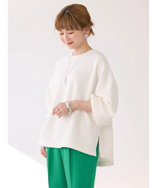 AMERICAN HOLIC サイドＺＩＰポンチプルオーバー Off White