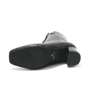 BONTRE 【MIONOTIS/ミオノティス】レースアップヒールブーツ/707B ブラック