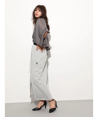 Green Parks ＥＧＯＩＳＴ　短丈シアーシャツ Charcoal Gray