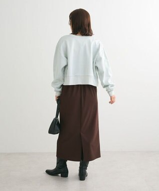 Green Parks サテンボンディングＺｉｐカーディガン Mint